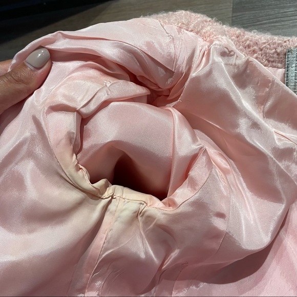 VINTAGE- Peck & Peck 1960s Pink Tweed Blazer Mod - Picture 11 of 12